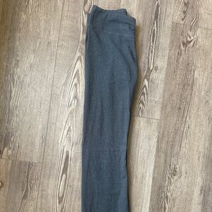 Pact Organic charcoal gray stretchy dress pants